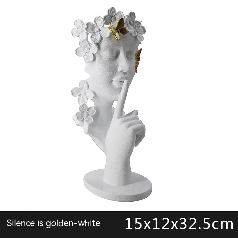 Silence Creative Abstract Statue